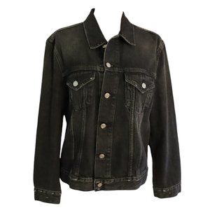 Acne Studios Men's Black Denim Jacket